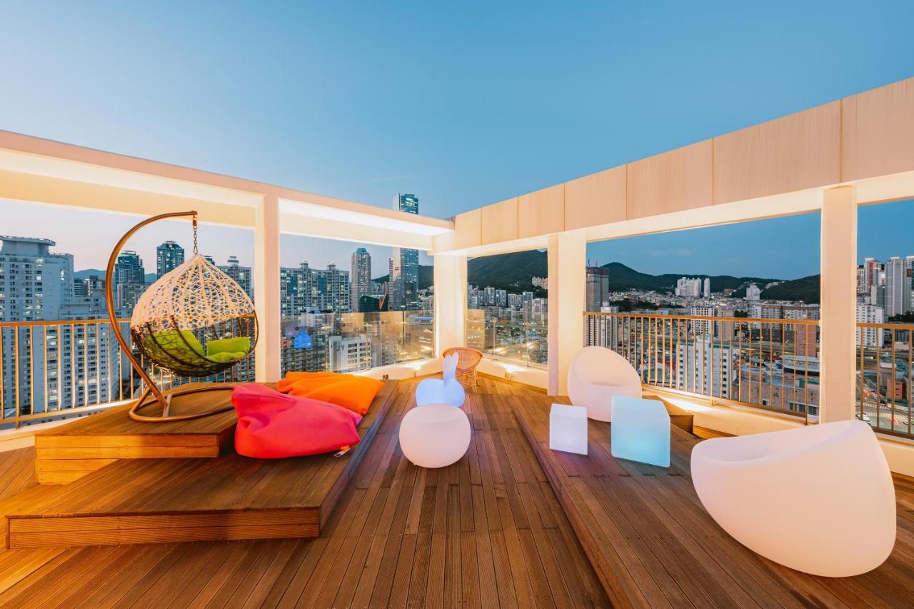Allzip Archieve4H Residence Hotel Busan Dış mekan fotoğraf